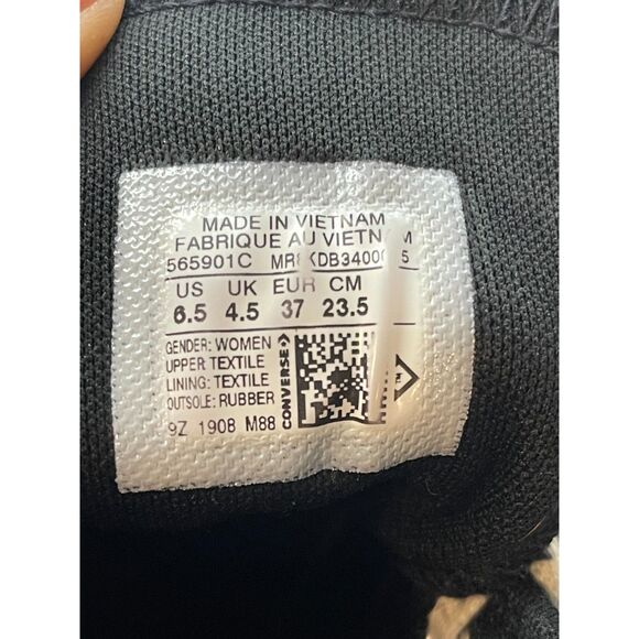 Converse Chuck Taylor All Star Lugged High Black Women’s 6.5 - Picture 6 of 6